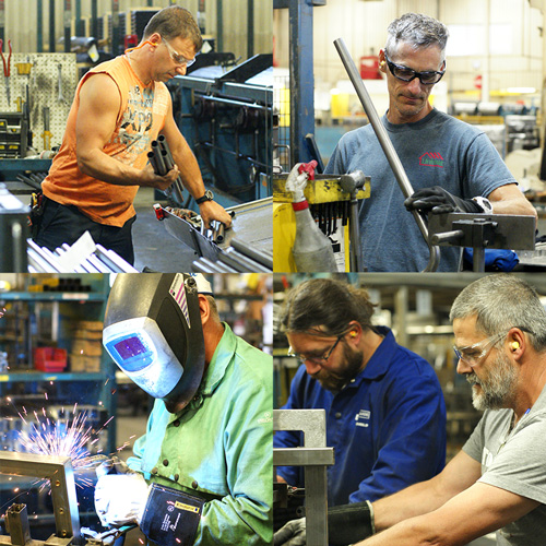 Amisco factory workers.
