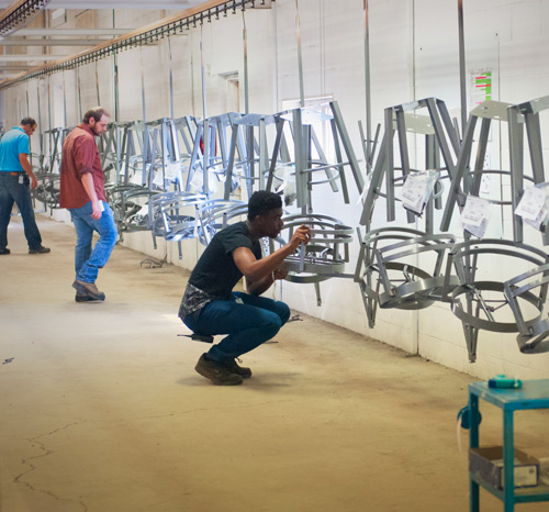 Amisco quality control at work.